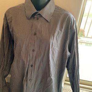 mens Bugatchi uomo 34/35 Size 18 long sleeve
